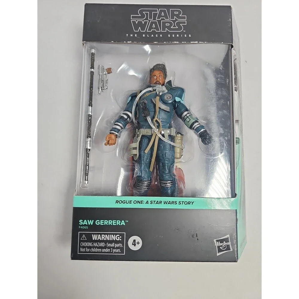 Star Wars Black Series Saw Gerrera Rogue One 6 Inch Action Figure New Sealed